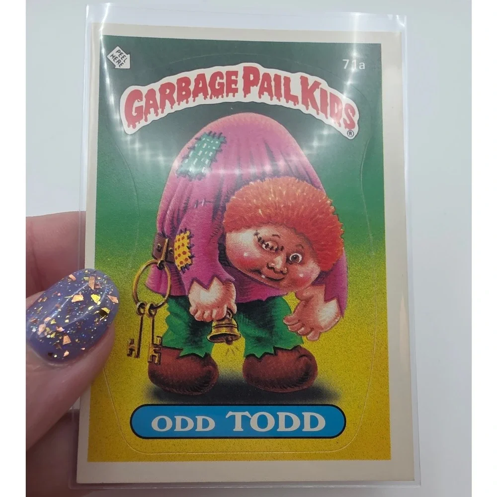 Topps Garbage Pail Kids Trading Card OS2 Green Fair 71a Odd Todd